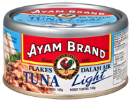 Tuna flakes in water light 185g
